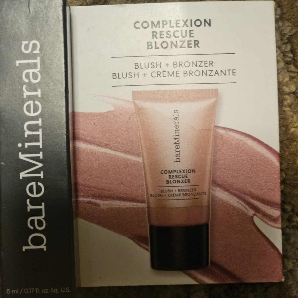 bareMinerals Complexion Rescue Kiss Of Mauve Blush + Bronzer